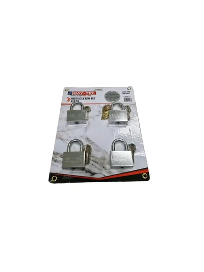 Trimax Master Çelik Asma Kilit 55 mm 4'lü Set MK2441