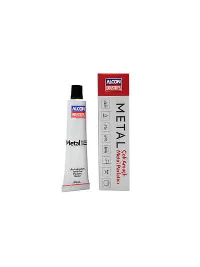 Alcon Metal Polish (Çok Amaçlı Çelik Parlatıcı) 80 gr Tüp M-9935